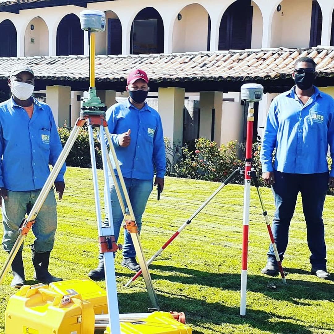 BMRS Topografia® em campo